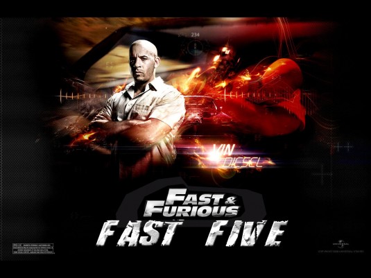 new fast five poster. see “Fast Five” with him.
