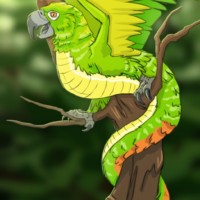 A bird snake mashup. Snavian